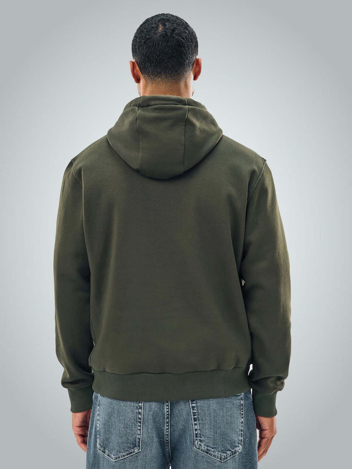 320 Gr Compact Penye 3 İplik Kapüşonlu Sweatshirt