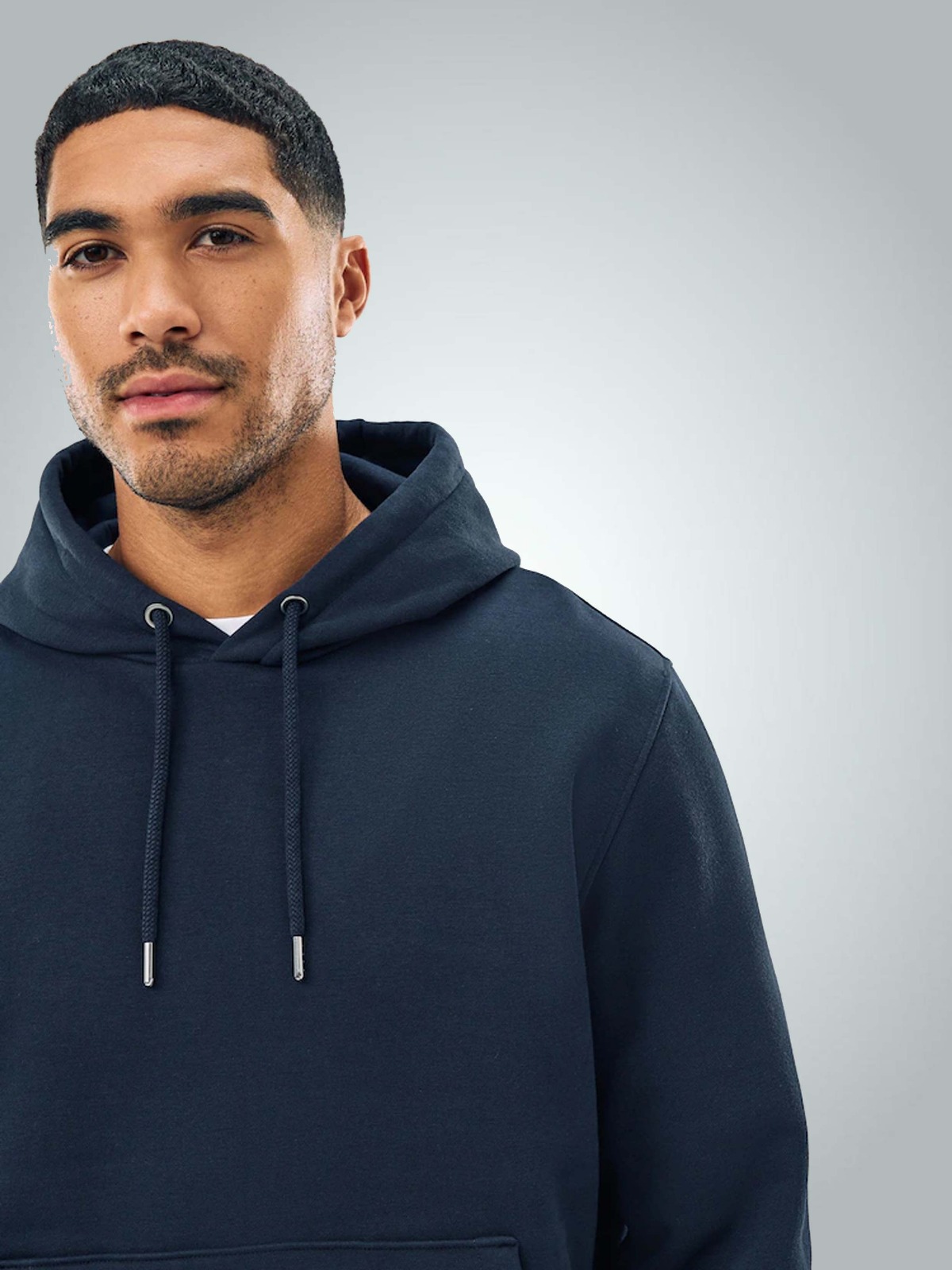 320 Gr Compact Penye 3 İplik Kapüşonlu Sweatshirt