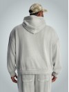 Asit Yıkamalı Premium Kapüşonlu Sweatshirt