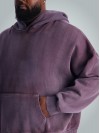 Asit Yıkamalı Premium Kapüşonlu Sweatshirt