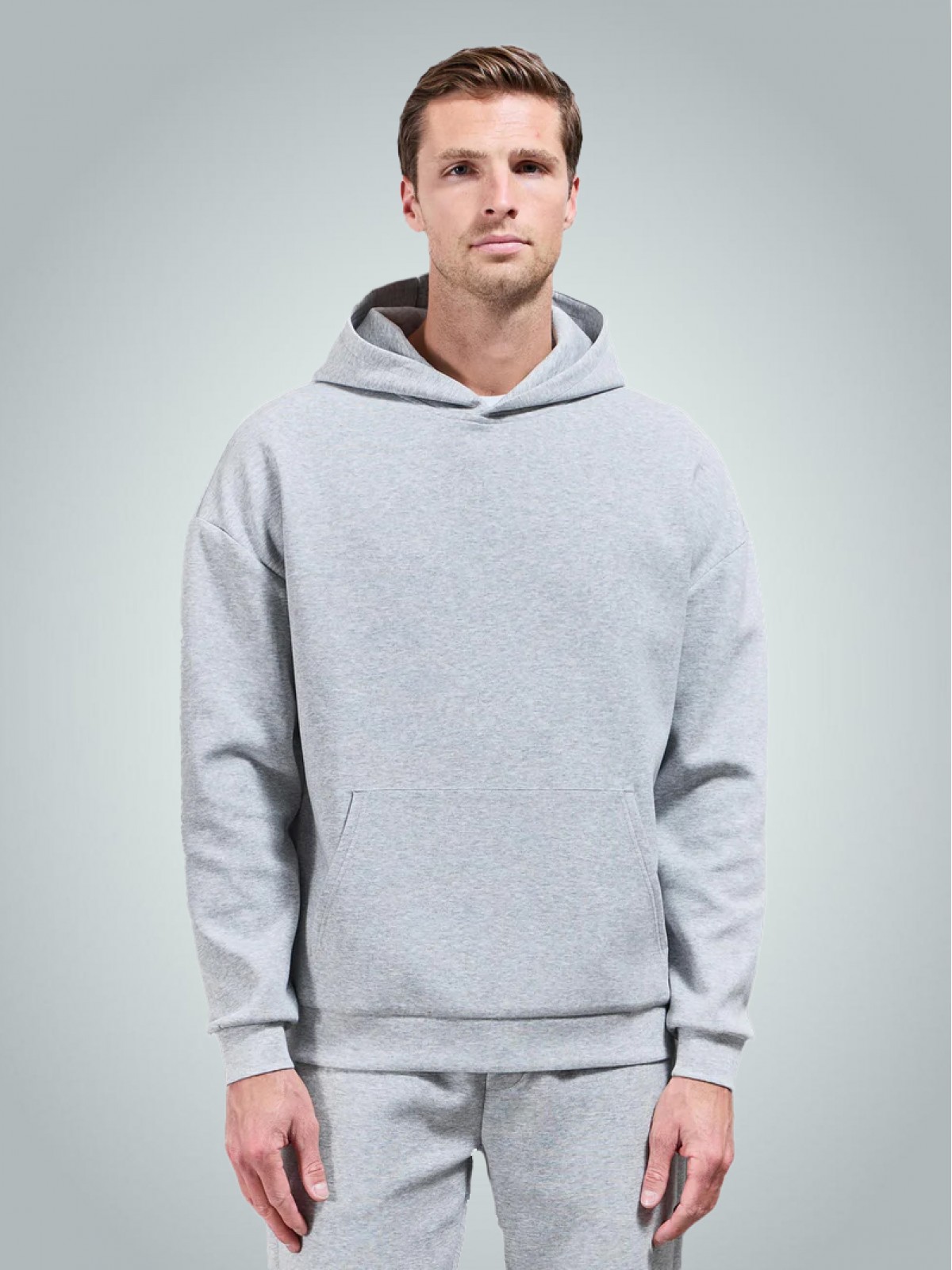 Kapüşonlu kalın sweatshirt