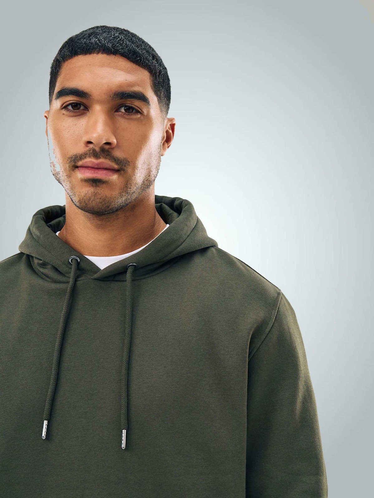 320 Gr Compact Penye 3 İplik Kapüşonlu Sweatshirt