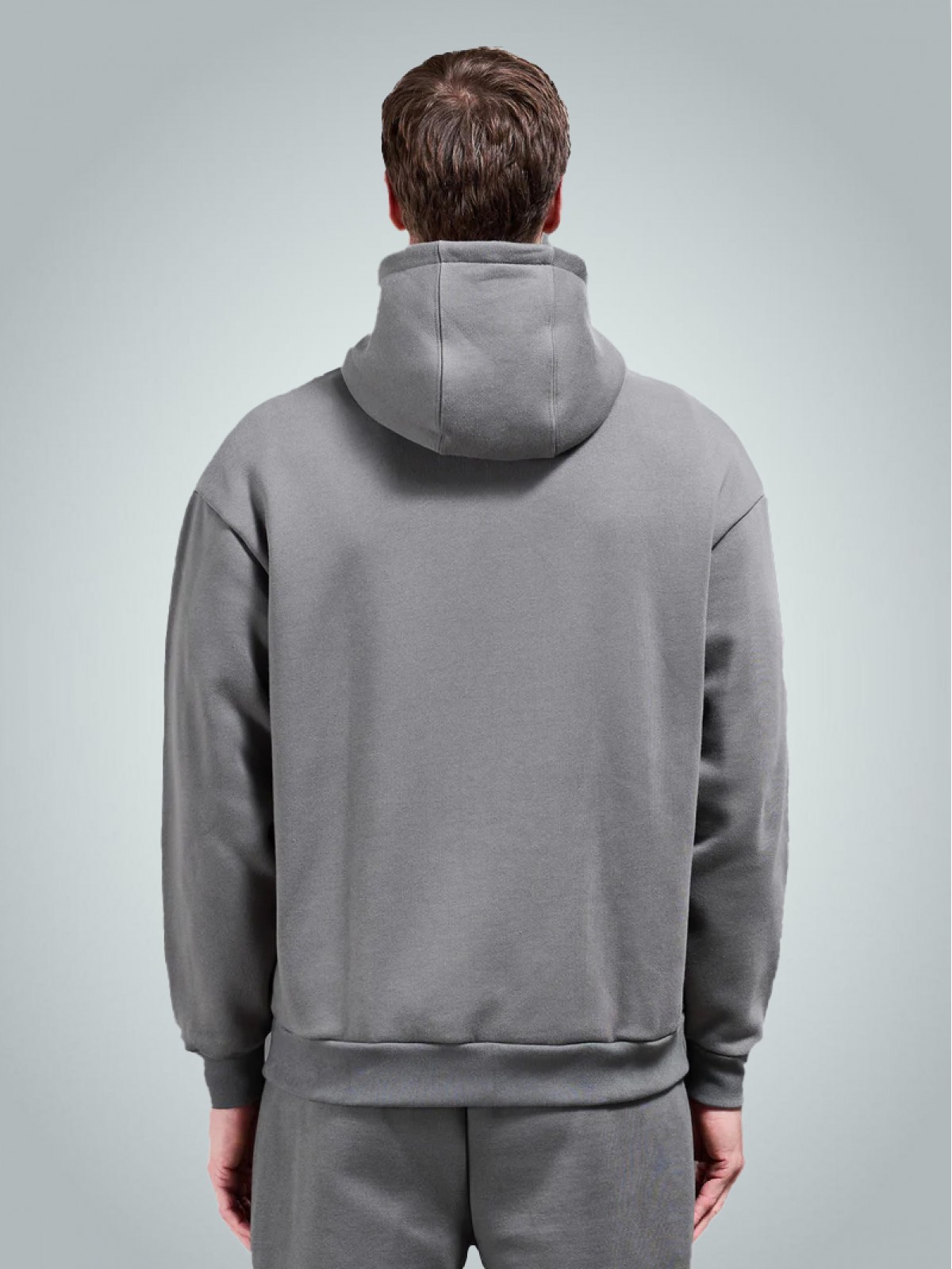 Kapüşonlu kalın sweatshirt