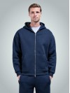 Kapüşonlu Kalın Fermuarlı Sweatshirt