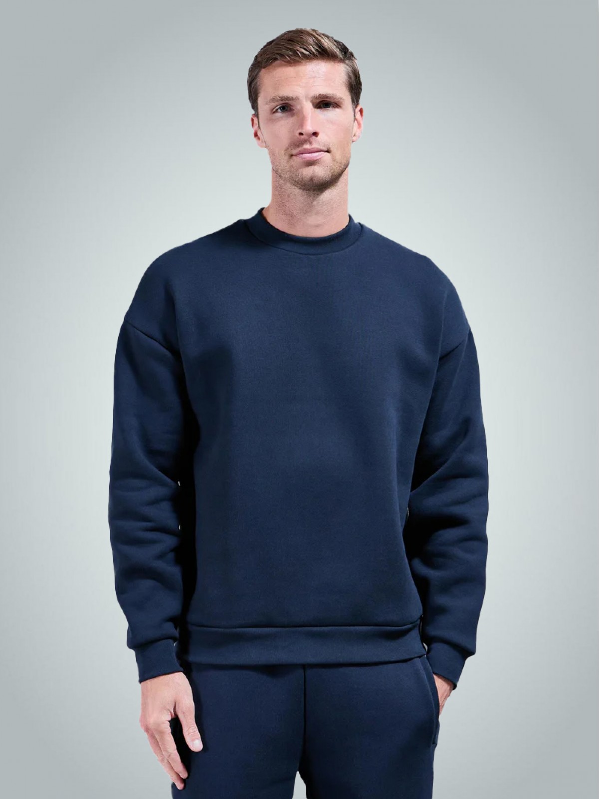 Bisiklet Yaka Sweatshirt