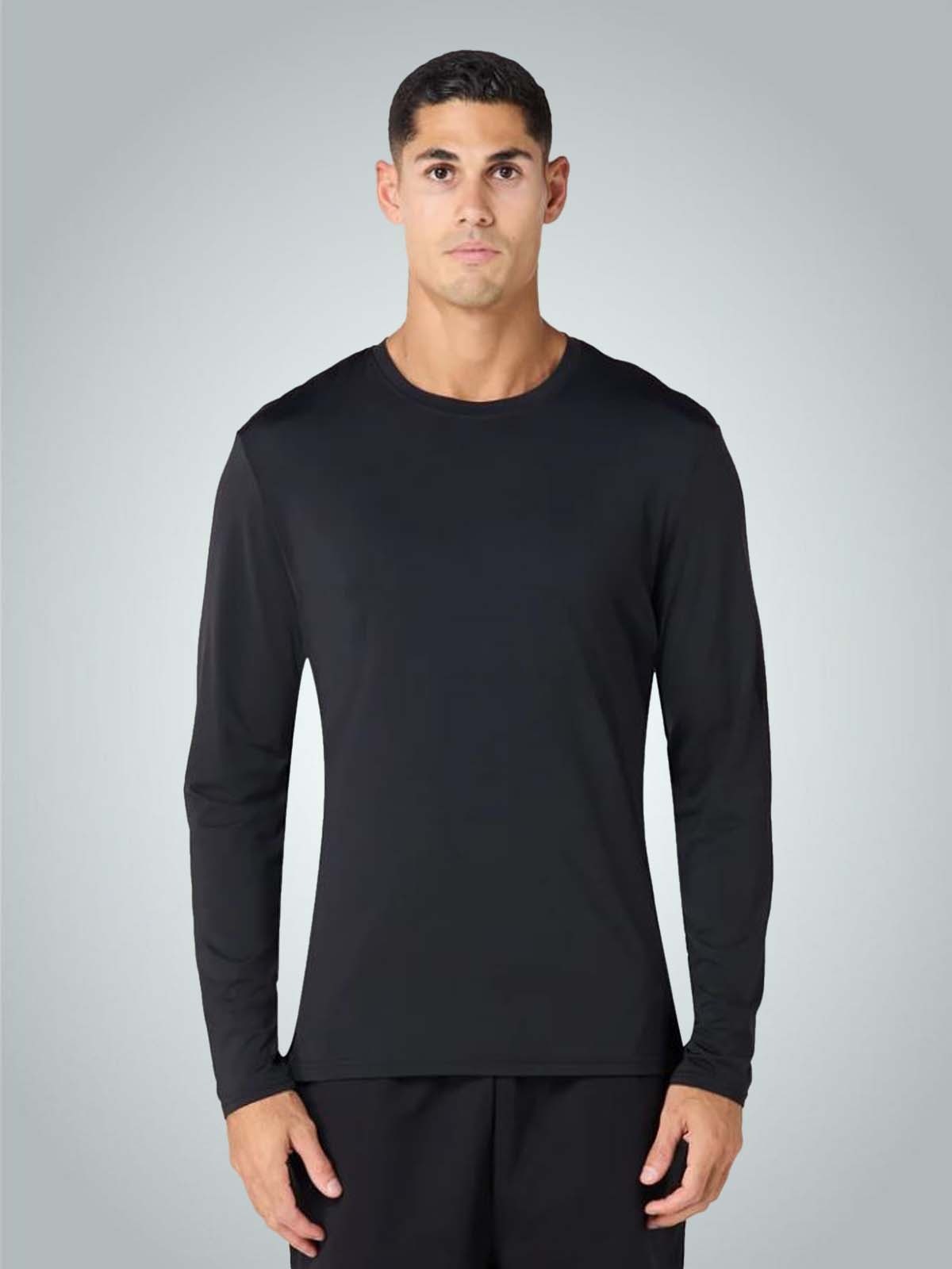 Premium 195gsm Pamuklu Uzun Kollu Basic T-Shirt