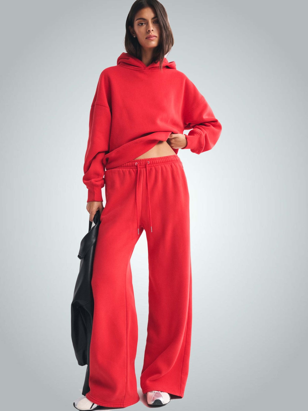 320 Gr Compact Penye 3 İplik Kapüşonlu Sweatshirt