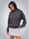 320 Gr Compact Penye 3 İplik Kapüşonlu Sweatshirt