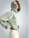 320 Gr Compact Penye 3 İplik Kapüşonlu Sweatshirt