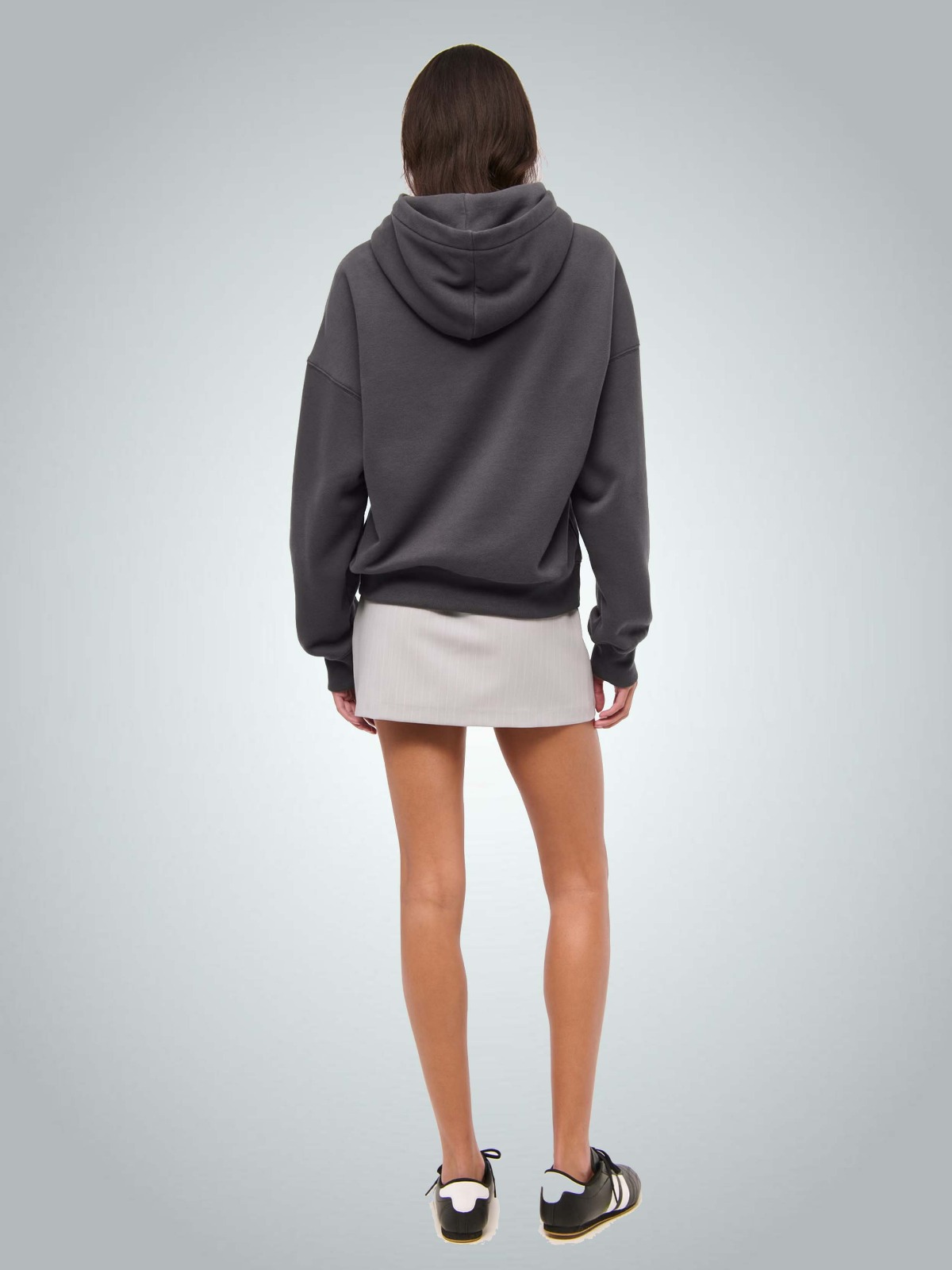 320 Gr Compact Penye 3 İplik Kapüşonlu Sweatshirt