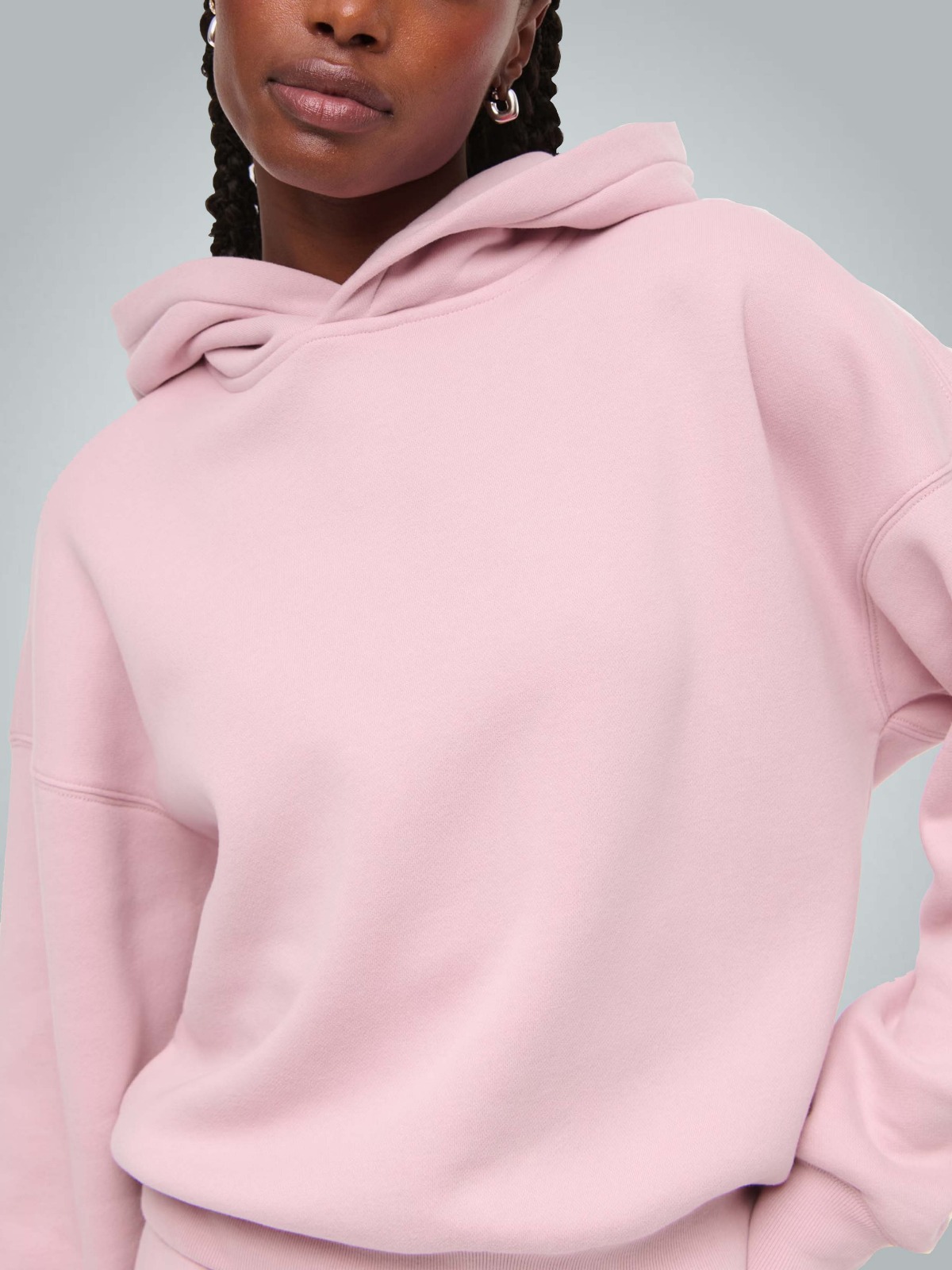320 Gr Compact Penye 3 İplik Kapüşonlu Sweatshirt
