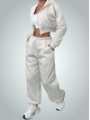 Relaxed Fit Fermuarlı Kapüşon