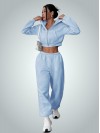 Relaxed Fit Fermuarlı Kapüşon