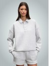 2 İplik Compact Penye Şardonlu Lacoste 280 gr Polo Yaka Sweatshirt