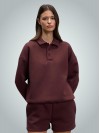 2 İplik Compact Penye Şardonlu Lacoste 280 gr Polo Yaka Sweatshirt