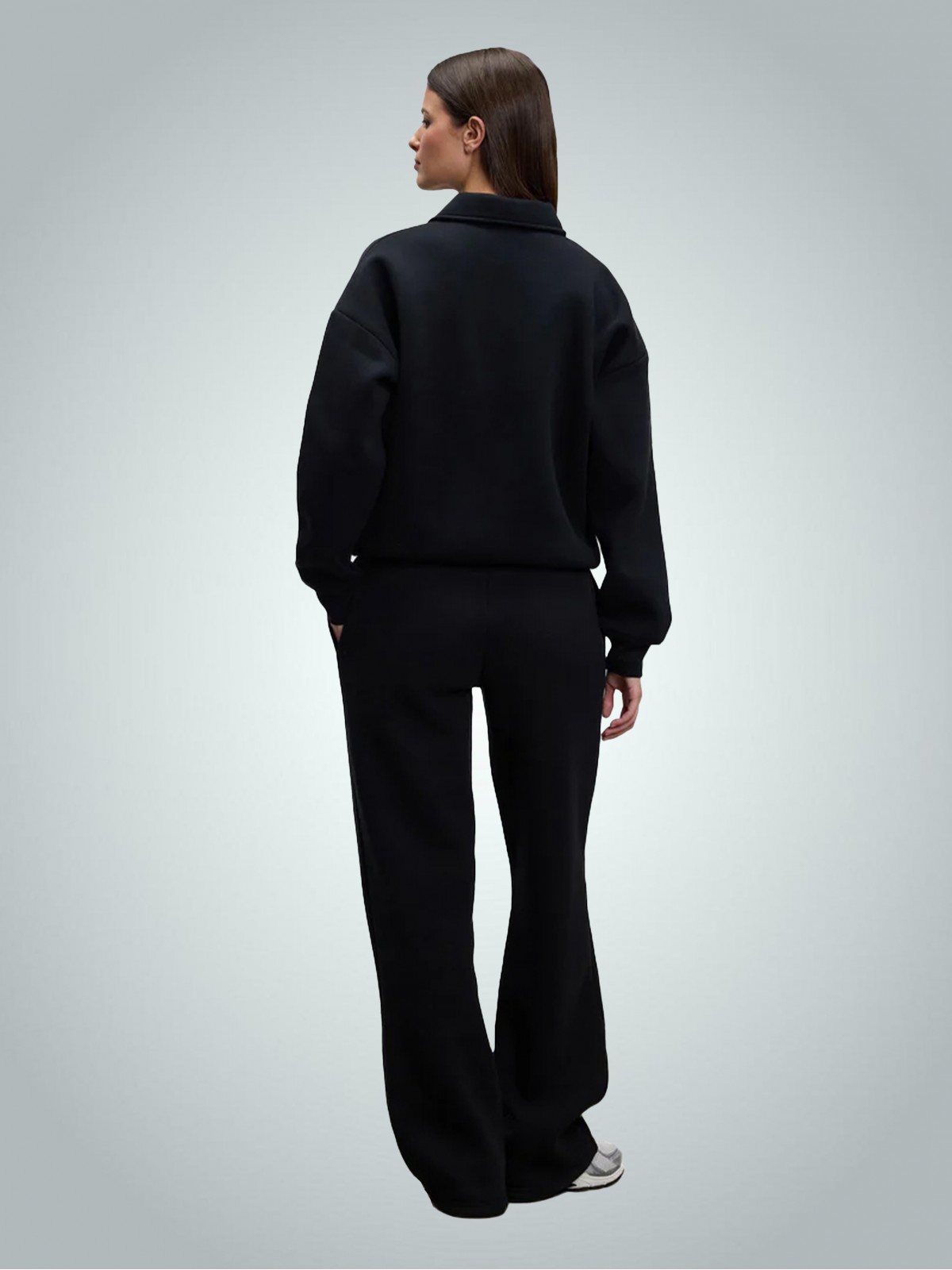 2 İplik Compact Penye Şardonlu Lacoste 280 gr Polo Yaka Sweatshirt